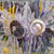 SILBER, gestickt, unterlegt, Duft auf Nessel, 20x30 cm, 2011